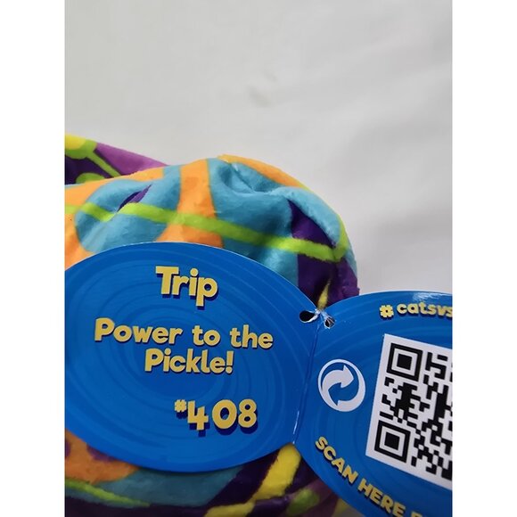 Cats Vs Pickles CHONKS #408 Trip 6" Plush Toy w/ tags - Picture 5 of 5